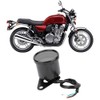 Akozon Tachometer Motorcycle LCD Meter Tachometer Gauge Odometer Speedometer 0-199km/h