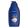 NIVEA Nourishing Botanical Blossom Body Wash with Nourishing Serum, Moisturizing