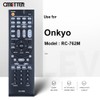 GOUYESHO RC-762M Replacement Remote Control for ONKYO AV Receiver Compatible