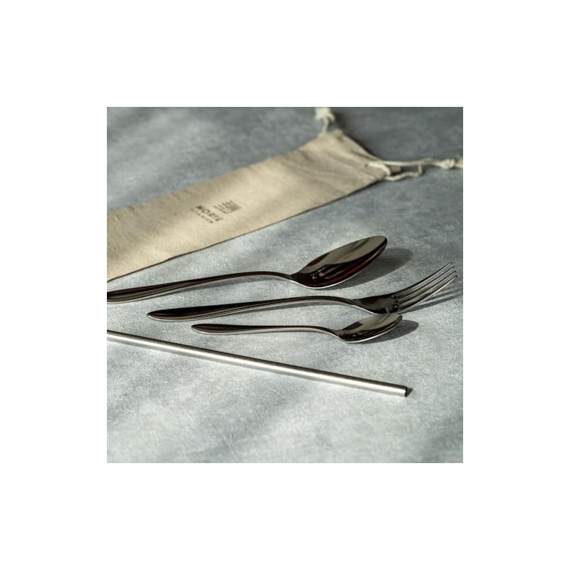 Horie Titanium Cutlery Set, Gift, Lightweight, Rust-free, Portable, Various Colors