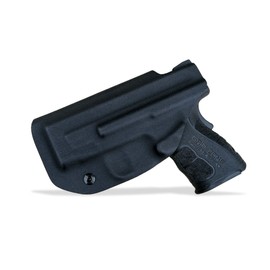 Kydex IWB Holster Springfield XD MOD .2 3" Sub-Compact 9MM / .40 S&W Single Stack Pistol Case Inside Waistband Carry Concealed Holster Springfield XD 9mm Guns Accessories (Black, Left Hand Draw)