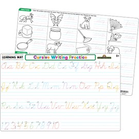 Cursive Writing Practice Learning Mat