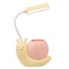 Cute Kids Lamp with Pen Holder,LED Desk Lamp for Child,Snail
