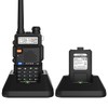 BAOFENG UV-5R Dual Band Two Way Radio (Black), 144-148MHz &
