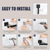 10-Piece Black Bathroom Accessories Set - 304 Stainless Steel Towel
