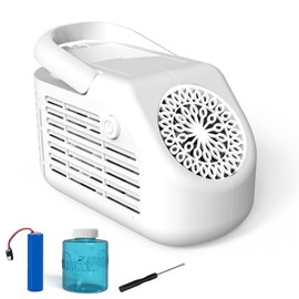 Panacare Upgraded Portable Bubble Machine, Automatic Bubble Blower, Can Produce 20000+ Bubbles Per Minute, Equipped with 42 Bubble Holes/Batteries/Solution, Suitable for Kids/Adults/Wedding/Party