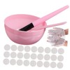 Minkissy 2sets Compressed Facial Mask Tool Kit Includes Mixing Bowl