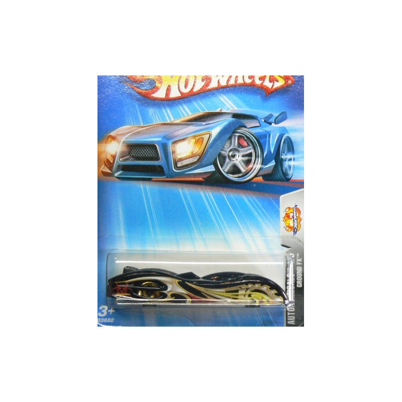 Hot Wheels 2004 Autonomicals 4/5 Ground FX BLACK 161