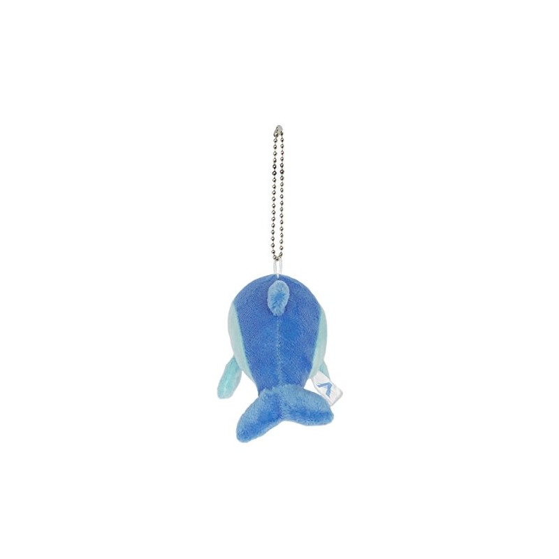 Aqua Stuffed Marine Anywhere and Friends Keychain Dolphin Blue 00080078 
