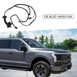 A ABSOPRO Rear Right Passenger Side Door Harness w/Power Door Locks Connectors No.9L3Z-14630-CAA for Ford F150 Crew Cab 2009-2014