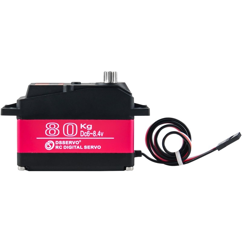 Stemedu 80KG RC Servo Large Size High Torque Digital Servo