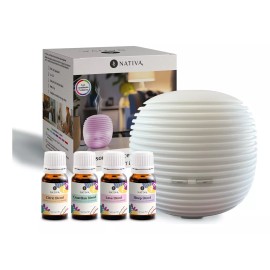 Nativa5 Difusor Para Aceite Esencial Aromaterapia + Colección Blends