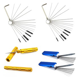 2-Pack Carburetor Cleaning Kit, Premium Torch Tip Cleaner for Carburetors, Jets, Small Engines, Lawn Equipment, Airbrushes, and Welding Tools