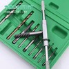 Crushed Screw Removal Extractor, Set of 11 Extractor, Tap Handle,