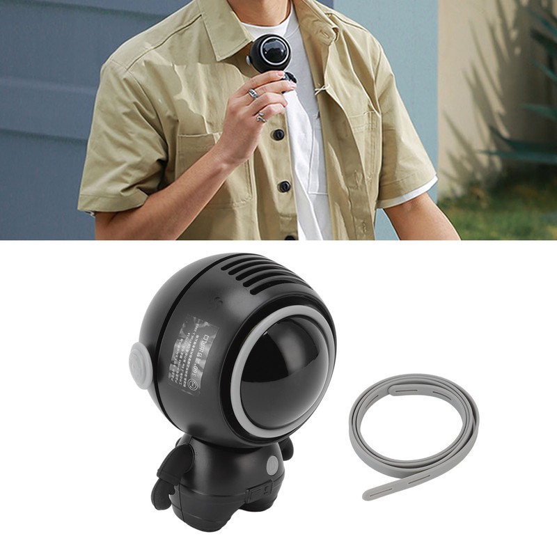 Mini Fan USB Astronaut Appearance Rechargeable Low Noise Portable Hanging