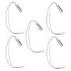 5Pcs 14500rpm Waterproof Cylindrical Micro Coreless Vibration Motor for Massager