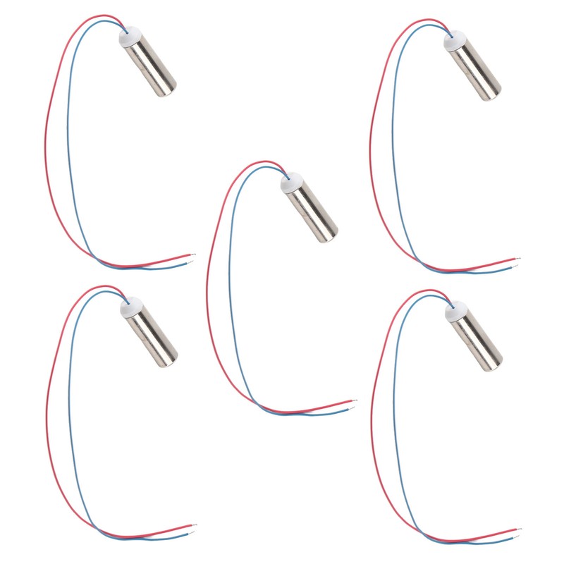 5Pcs 14500rpm Waterproof Cylindrical Micro Coreless Vibration Motor for Massager