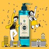 GS Meditin 1419 Youth Shampoo 520ml x 4 for dandruff