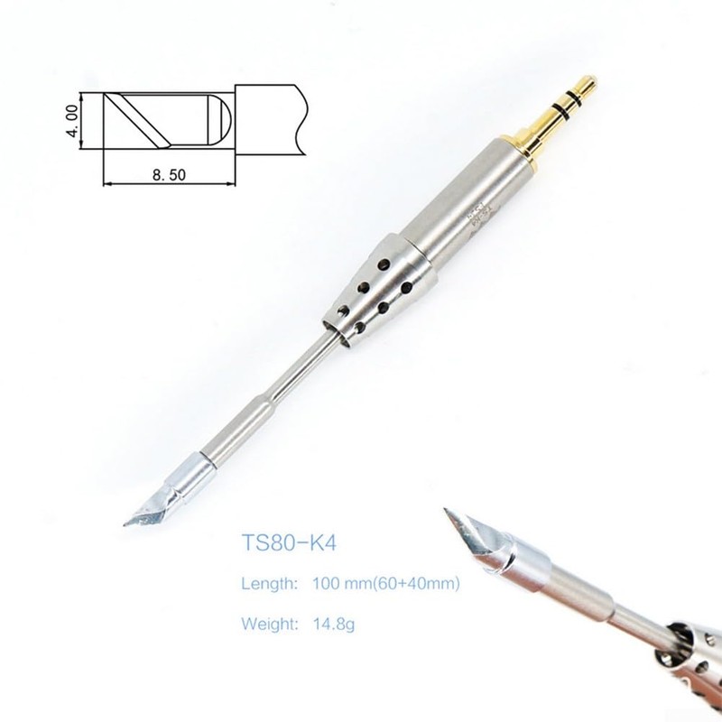 TS80P B02 BC02 D25 K4 J02 Soldering Iron Tip Replacement
