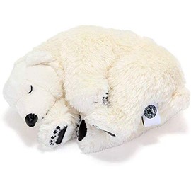 カロラータ ホッキョクグマ ぬいぐるみ (スリーピングシリーズ 子/横向き/やさしい手触り) リアル 動物 くまのぬいぐるみ おもちゃ お人形 ギフト プレゼント 誕生日 (検針2度済み) / クリスマス クリスマスプレゼント