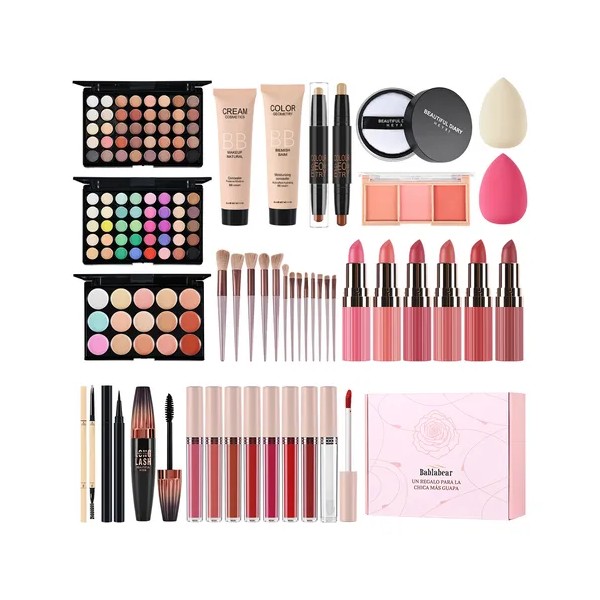 134 Kit De Maquillaje Profesional Completo Para Principiante