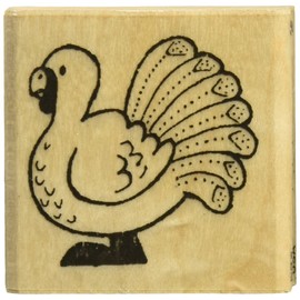 Stamps by Impression Turkey-Thanksgiving Rubber Stamp