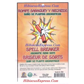 BANO BATH, ROMPE SARAGUEY Y HECHIZOS - 1 pkt -  SPELL BREAKER AROMATIC HERB BATH