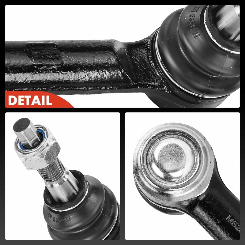 A-Premium 2 x Front Outer Tie Rod Ends, Compatible with