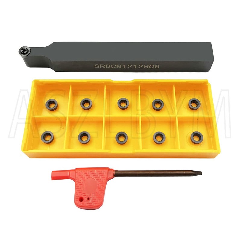 ASZLBYM 11PCS RCMT060204 MO R3 Round Carbide Inserts Milling Cutter