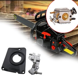 EMSea Oil Drive Pump Gear Kit Oil Pump Filter Hose Oil Nozzle Turbine Kit for 4500 5200 5800 45CC 52CC 58CC Chainsaw Pump 7pcs