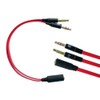 Terasako 3.5mm Female to 2 Male Gold Plated Headphone Mic
