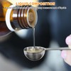 Metal Measuring Spoons Set - Baking Essentials,Premium Stainless Steel Kitchen
