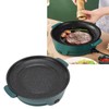 Electric Grill Pot 22cm Large Caliber Nonstick Multifunctional Electric Grill