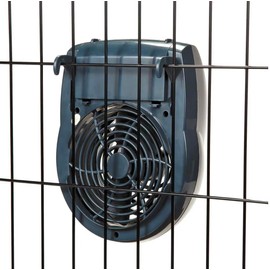 PUREPET Dog Crate Fan Goat Puppy Chicken Pig Cat Bird Keep Your Pets Cool Quiet Two Speeds (3 Crate Fans)