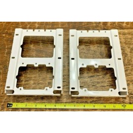 Somfy 1 Set of (2) Somfy 400  RS-WT1  7" Fascia Brackets White