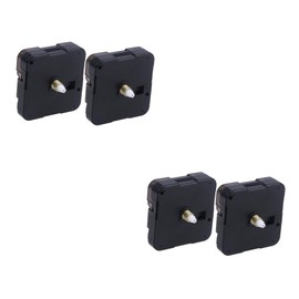 Gadpiparty 2sets Quartz Clock Movement Mechanism Silent Second Leaping DIY Clock Replacement Kit Easy Assembly Compact Design for Home Decor and Repair Projects 2pcs*2