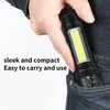 Hilngav 5 Pack Mini Small Pocket LED Flashlight USB-C Rechargeable