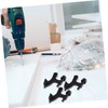 TEHAUX Cushioned Bumper Door Hinge Stopper Zinc Alloy Door Top