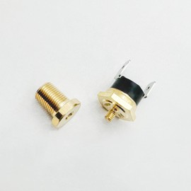 American Volt Electric Fan Thermostat Switch Temp Sending Unit NPT Thread Brass Thermo Probe 4-Pack (1/8" NPT, 190'F On - 175'F Off)