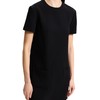 Theory Women's Short Sleeve Pocket Shift Dress, Black