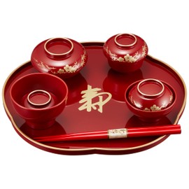 iPlus First Eating Ceremonies, Soshu, Matsu-Bamboo Plum, Boys (Set of 1)
