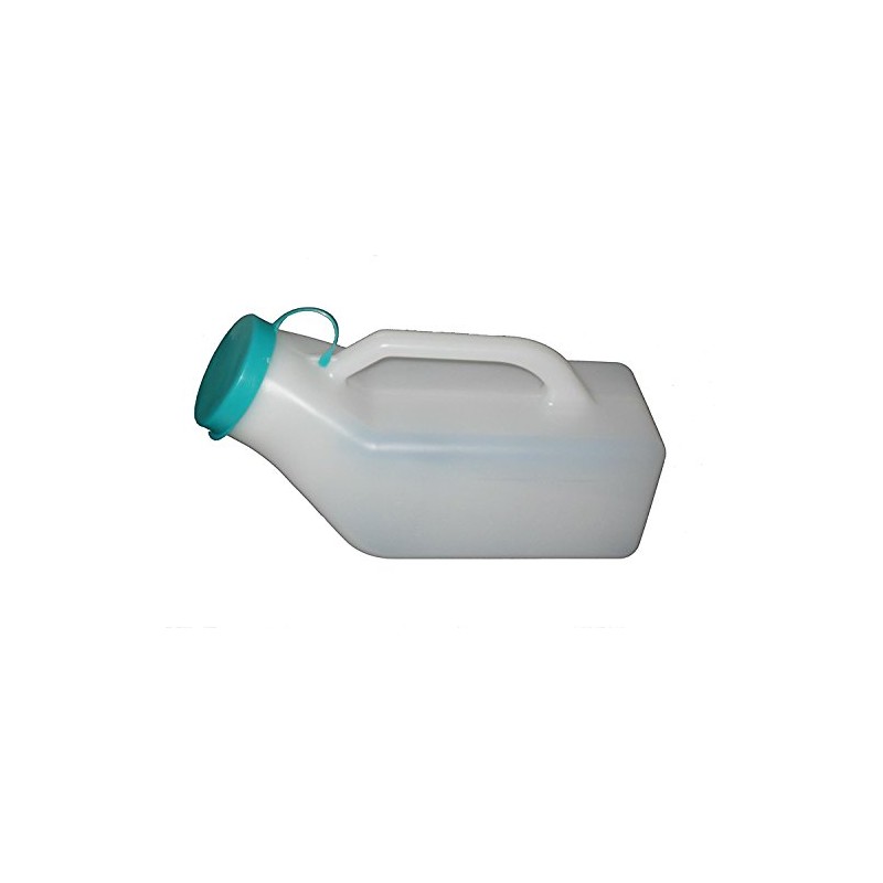 Coopers Hospital Style Male Urinal with Lid, Level Markings &