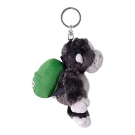 NIKI Gorilla Key Holder, 3.9 inches (10 cm), Backpack, Green, Kids, W3.5 x D 3.5 x H, Black