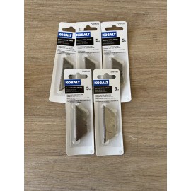 Kobalt  Carbon Steel Utility Razor Blade (5-Packs Of 5 Blades)