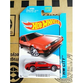Hot Wheels HW City '81 Delorean DMC-12 (Red) 33/250