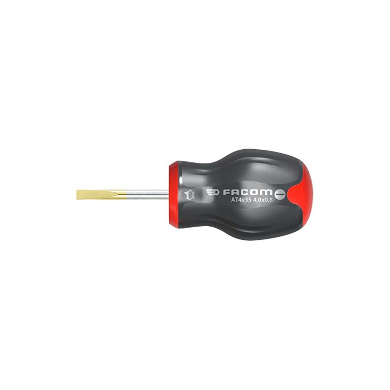 Facom AT4X25 PROTWIST® Ball Screwdrivers for Slotted Screws - Short