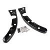 Unbranded Gloss Black Rear Fender Support Brackets For Harley Road