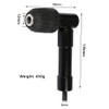 TIMESETL 0.8-10mm Right Angle Bend Extension 90 Degree Professional Cordless