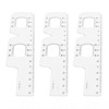Pupil Ruler,ANGGREK 3Pcs Eye Measurement Ruler Distance Pupil PD Measuring