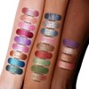 Oulac Liquid Glitter Eyeshadow - Metallic Pink Eyeshadow with Silver